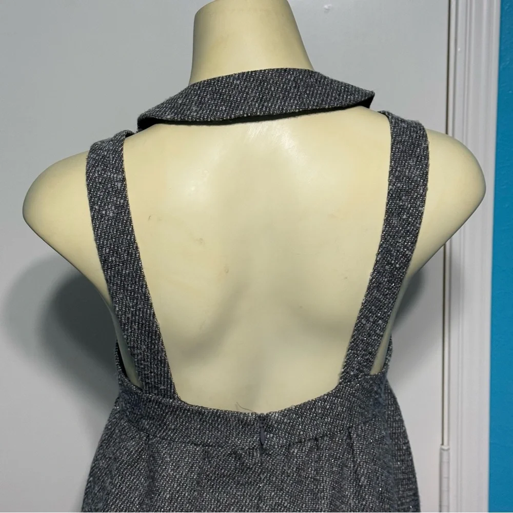 Anna Sui for Target Gossip Girls Collection Elegant Gray Sleeveless Dress 3 XS - Picture 9 of 16